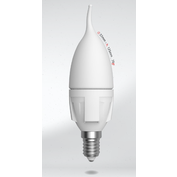 LED žárovka   6W (45W) E14 SKYLIGHTING, svíčka, matná, plamen, teplá bílá