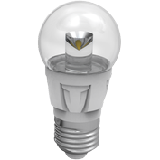 LED žárovka   5W (35W) E27, mini globe, LIGHT, teplá bílá