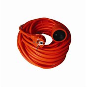 Prodlužovací kabel 1 zásuvka  7m, průřez 3x1mm2, oranžová, SOLIGHT