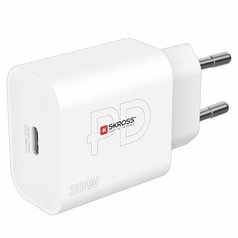 USB-C rychlonabíjecí adaptér SKROSS, 30W EU, typ C