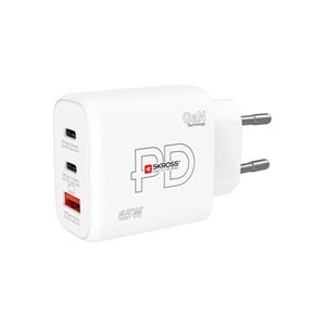 SKROSS USB A+C nabíjecí adaptér Power charger 65W GaN EU