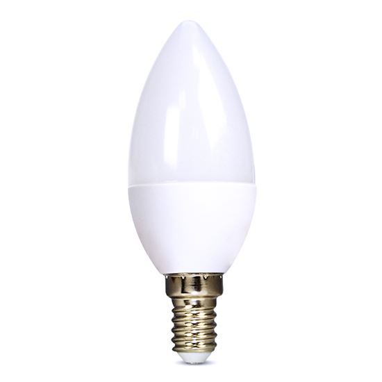 Solight LED žárovka Candle C37 4W, 340lm, E14, teplá bílá WZ408-1