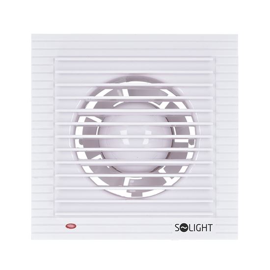 Solight AV02 ventilátor s časovačem, axiální, možnost zpětné klapky