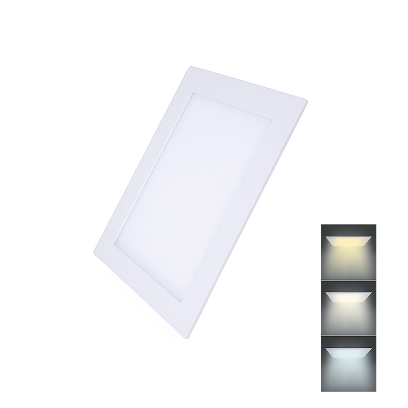 Solight WD141 LED panel 12W, 3000K, 4000K, 6000K, 900lm, čtvercový, SOLIGHT