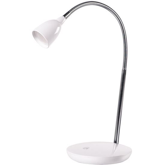 Solight LED stolní lampička, 2.5W, 3000K, podstavec, bílá barva WO32-B