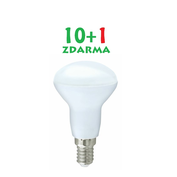 LED žárovka   5W (38W) E14, R50, SOLIGHT, teplá bílá, AKCE 10+1